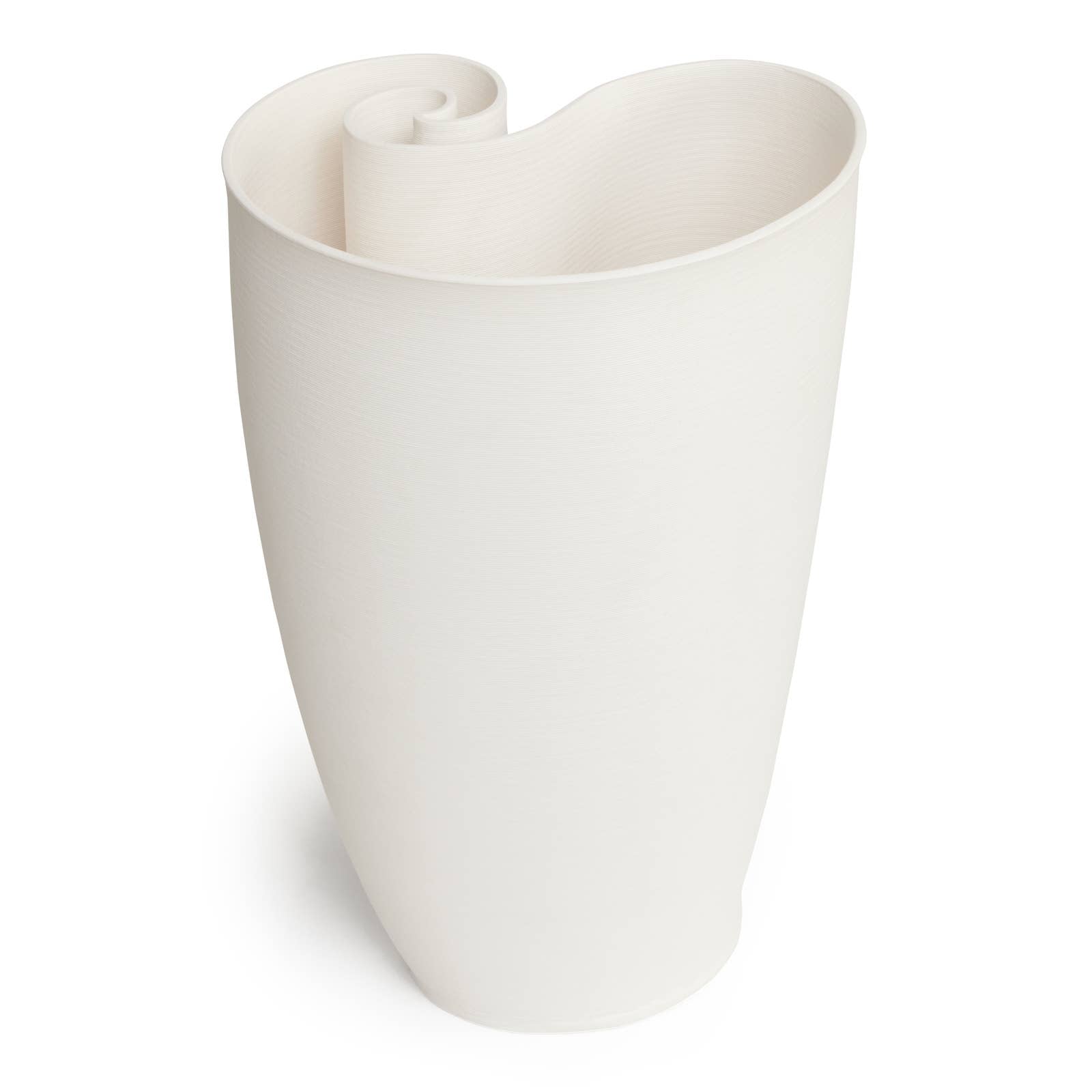 JADE White Vase 34cm