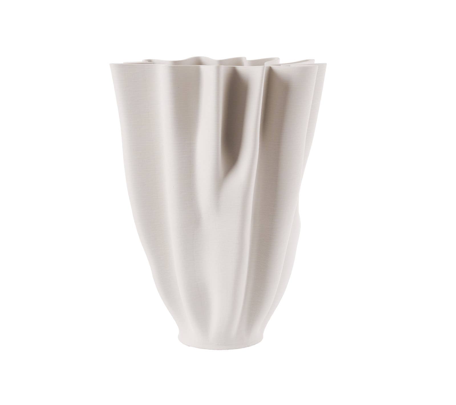 STACEY White Vase 38cm