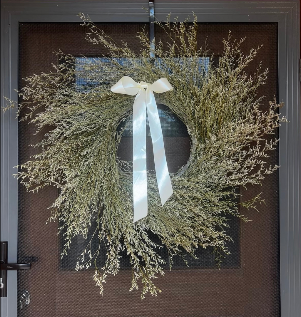 Dried Misty Christmas Wreath