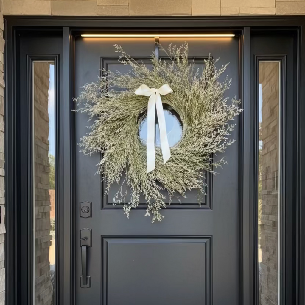 Dried Misty Christmas Wreath