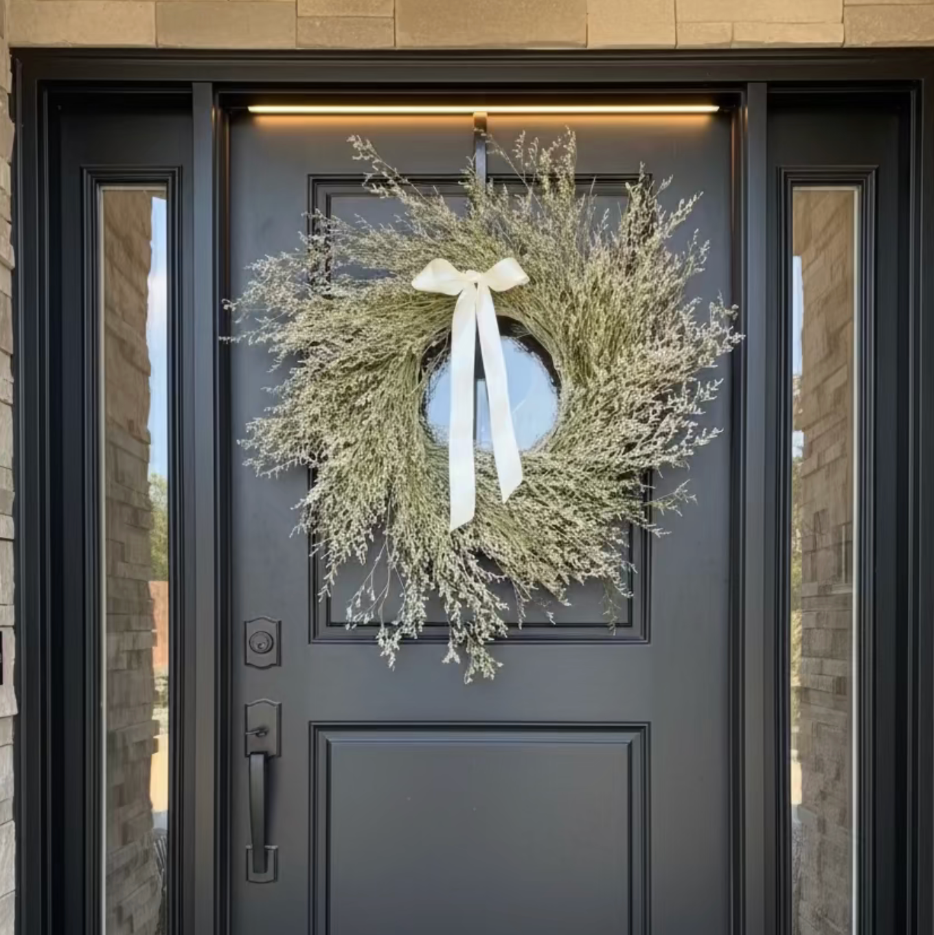 Dried Misty Christmas Wreath