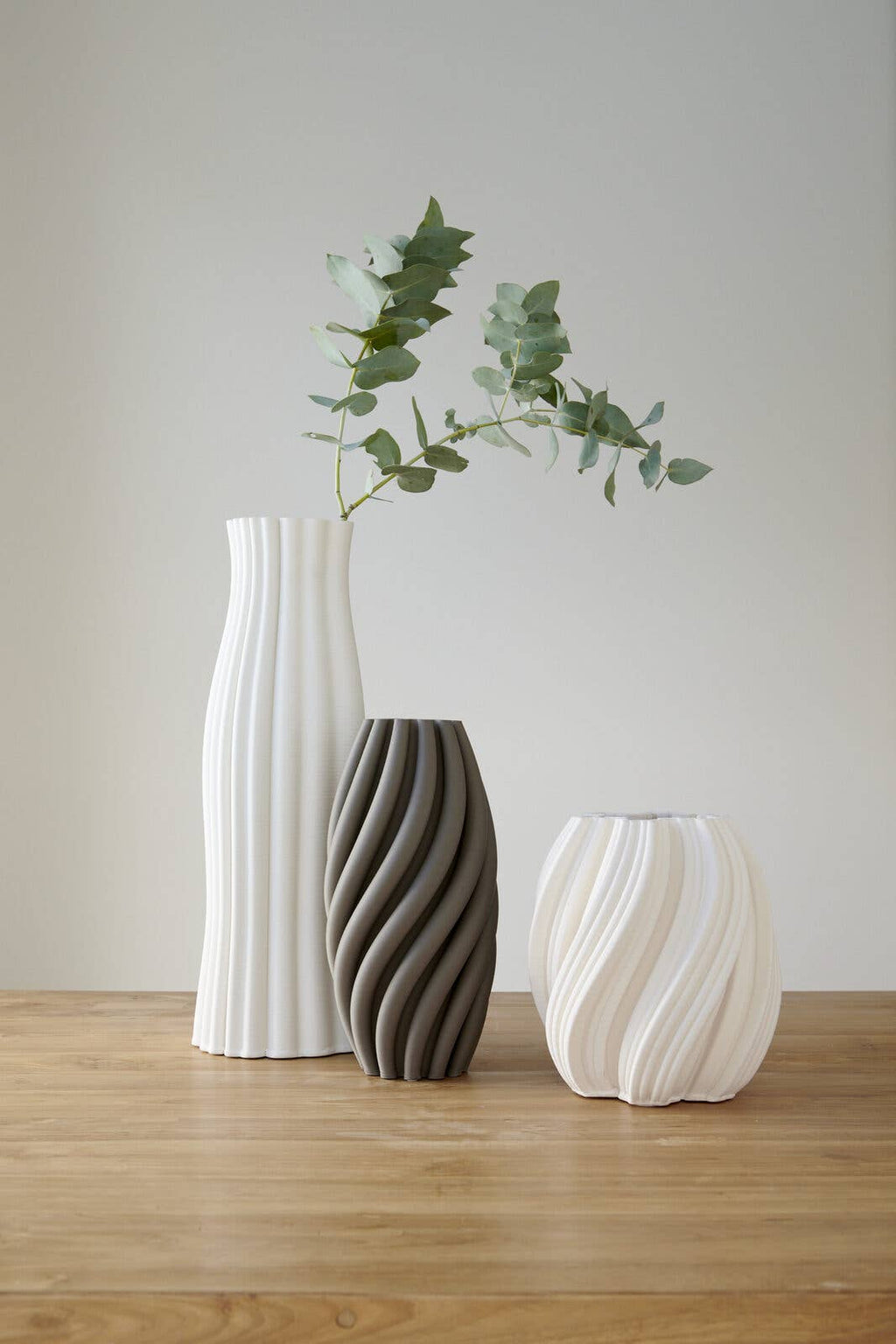 EMMA White Vase 21cm