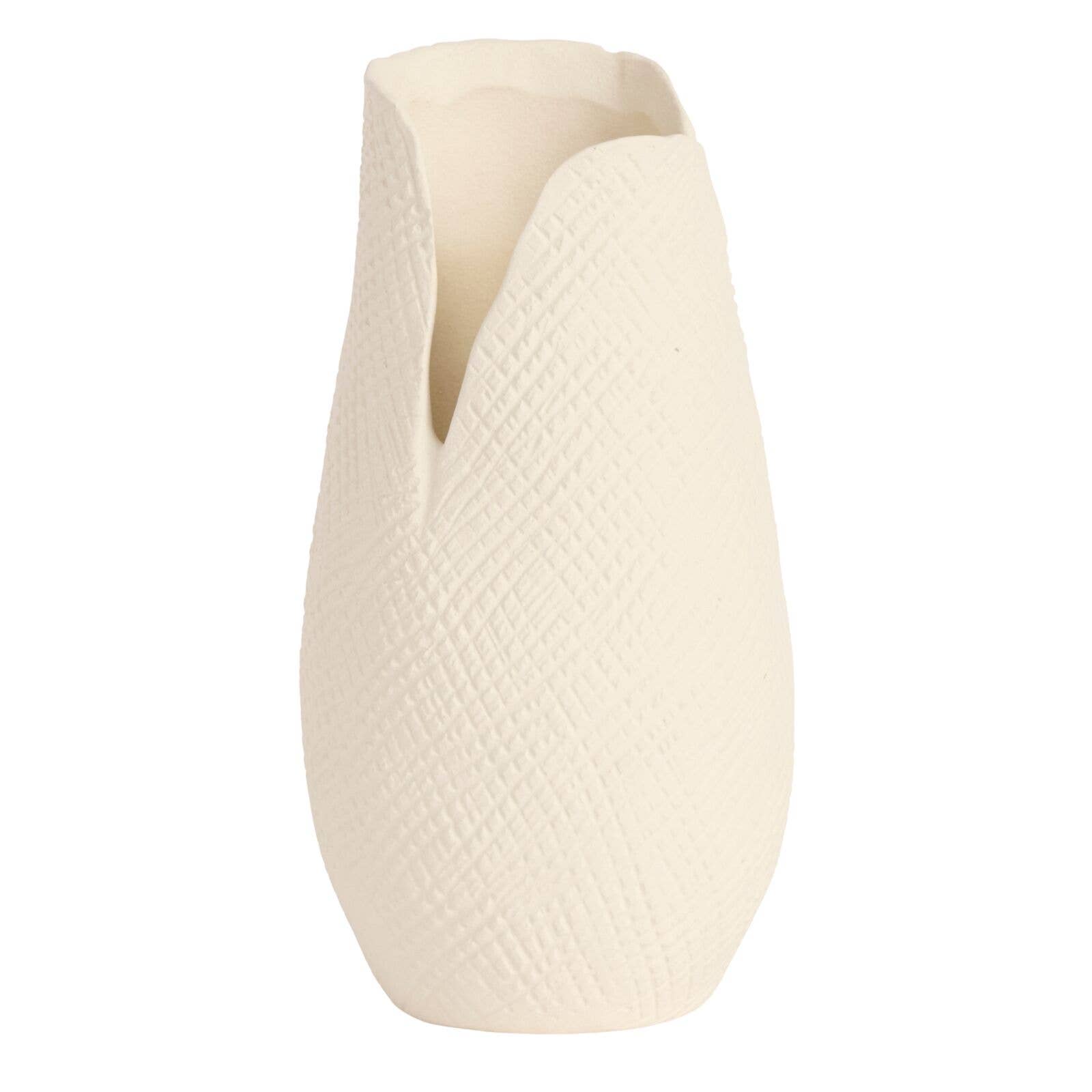 Hazel Cream Vase 23cm